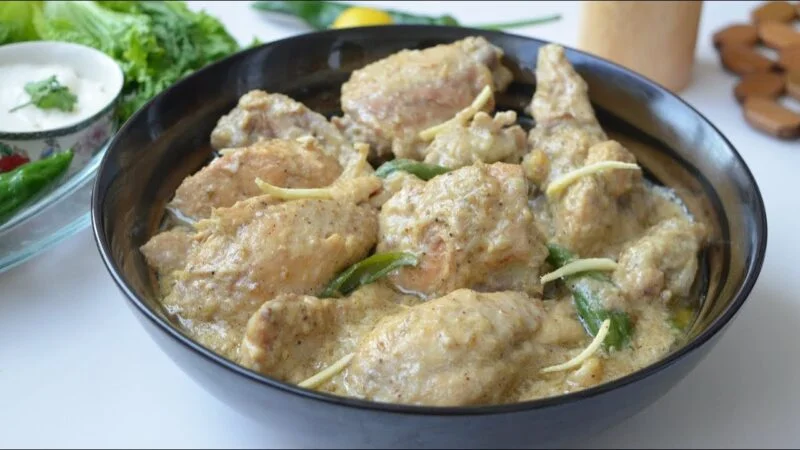 Pollo bianco Kadhai